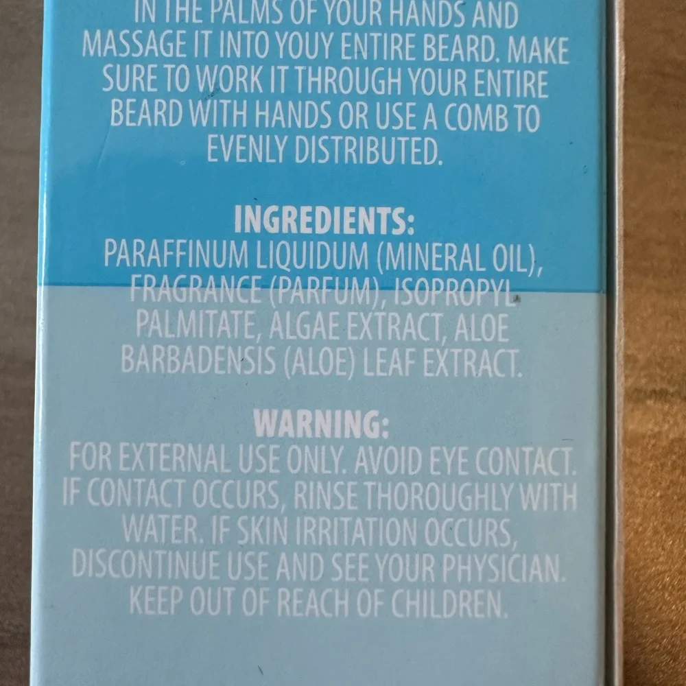 Men’s Refresh Blue Algae and Aloe Beard Serum x 4‎